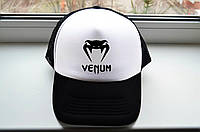 Кепка тракер Венум (Venum), с сеткой черная