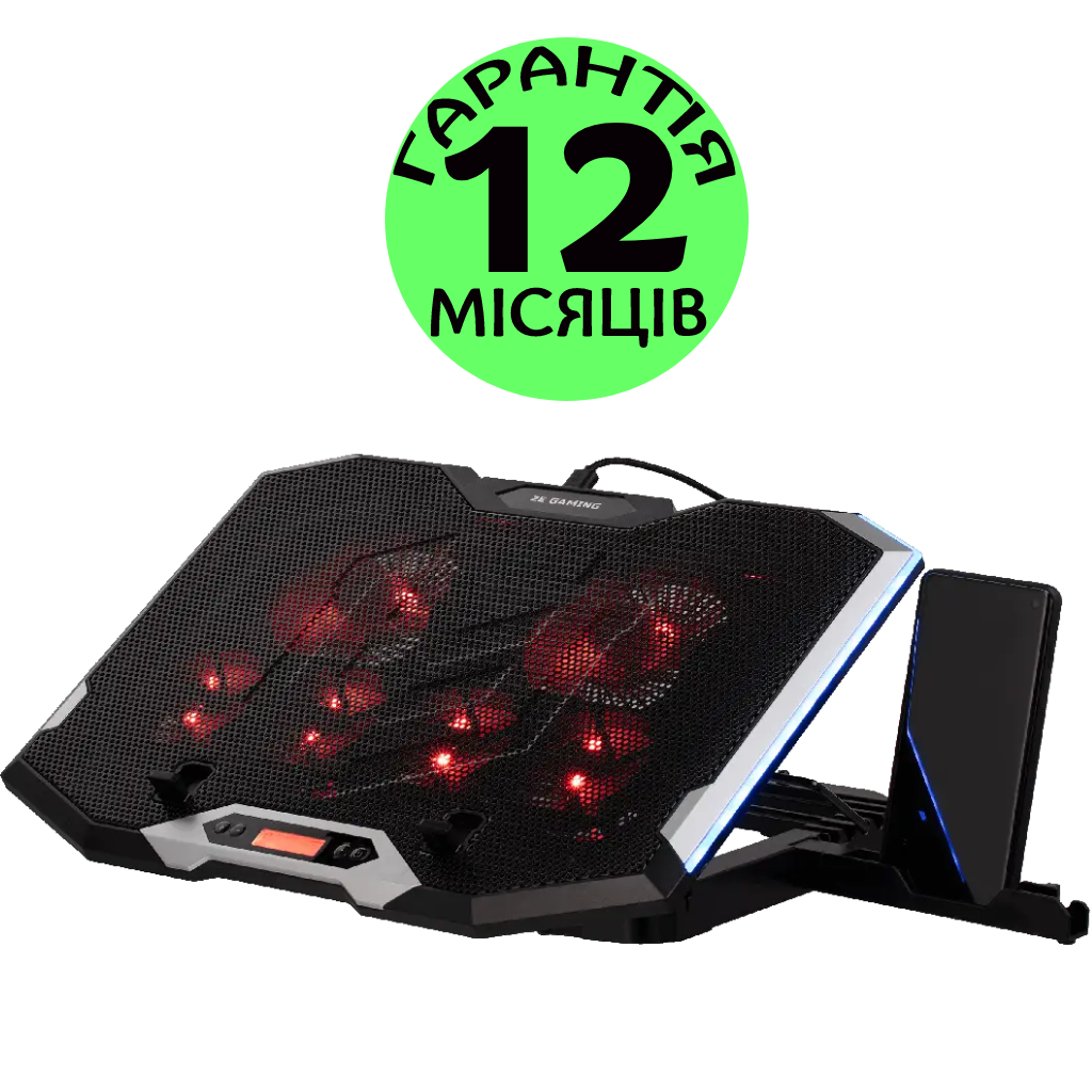 Охлаждающая Подставка Для Игрового Ноутбука до 15.6" 2E Gaming CPG-004 ...