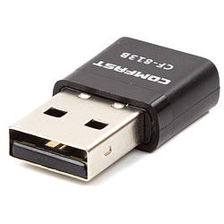 WiFi, Bluetooth USB адапттер, 650 Мбіт/с, 2,4 ГГц, 5Гц