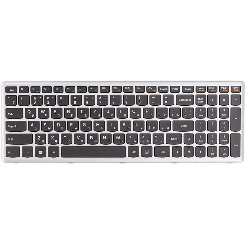 Клавіатура для ноутбука LENOVO Ideapad U510, Z710, фото 1
