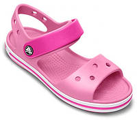 1. Крокс Сандали Детские Crocband Sandal Kids Candy/Pink Crocs размер 33-34 21см