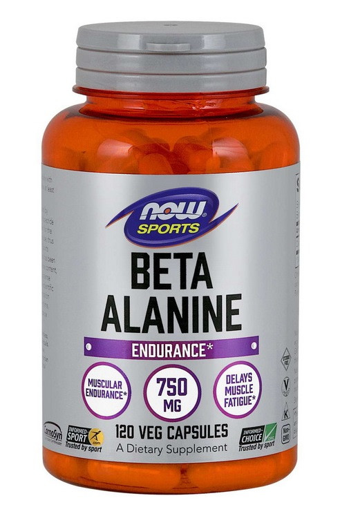 Now Beta Alanine 750mg 120 caps