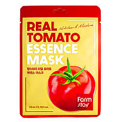 Тканинна маска для обличчя зволожуюча з екстрактом томата FarmStay Real Tomato 23 мл