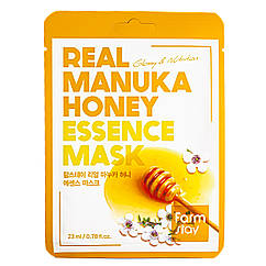 Тканинна маска поживна з медом манука FarmStay Real Manuka Honey Essence Mask