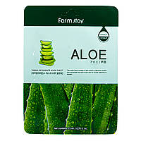 Маска для лица FarmStay Aloe увлажняющая с экстрактом алоэ