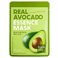 Тканевая маска для лица восстанавливающая FarmStay Real Avocado 23 мл