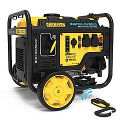 Інверторний генератор Champion C4500iE (500573-UA), електростартер. Купити бензиновий генератор для котла та будинку на 4.5 кВт