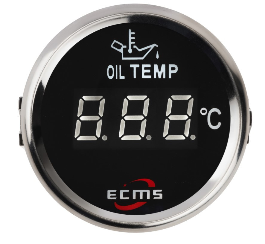 Цифровий датчик температури оливи ECMS (чорний) 800-00139