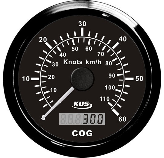 Універсальний GPS-спідометр Wema CMSB-BS-60L KY08011 чорний. Купити спідометр для човна, вантажівки