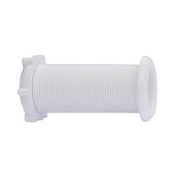 Штуцер водоолійний під розпірні корки 22,7х78 mm білий