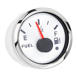 Датчик палива I GAUGE 52MM з функцією попередження (білий) LED-дисплей 240-33 OHM