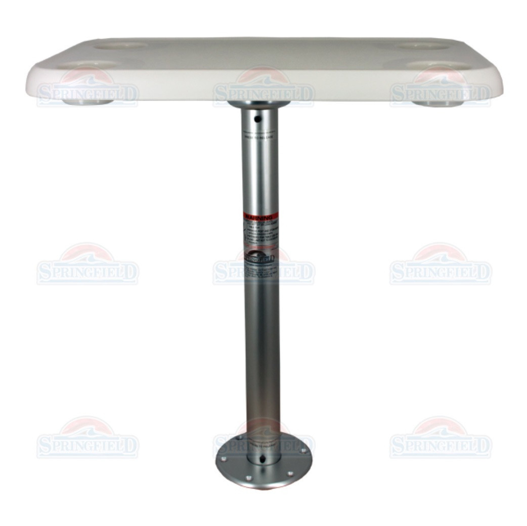 SF комплект стіл прямокутний 40х70 см, опора стола-пластик, основа алюміній 1690207