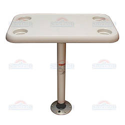 SF комплект стіл прямокутний 40х70 см основа алюміній 1690107