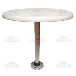 SF комплект стіл овальний 45х76 см основа алюміній із замком 1690106