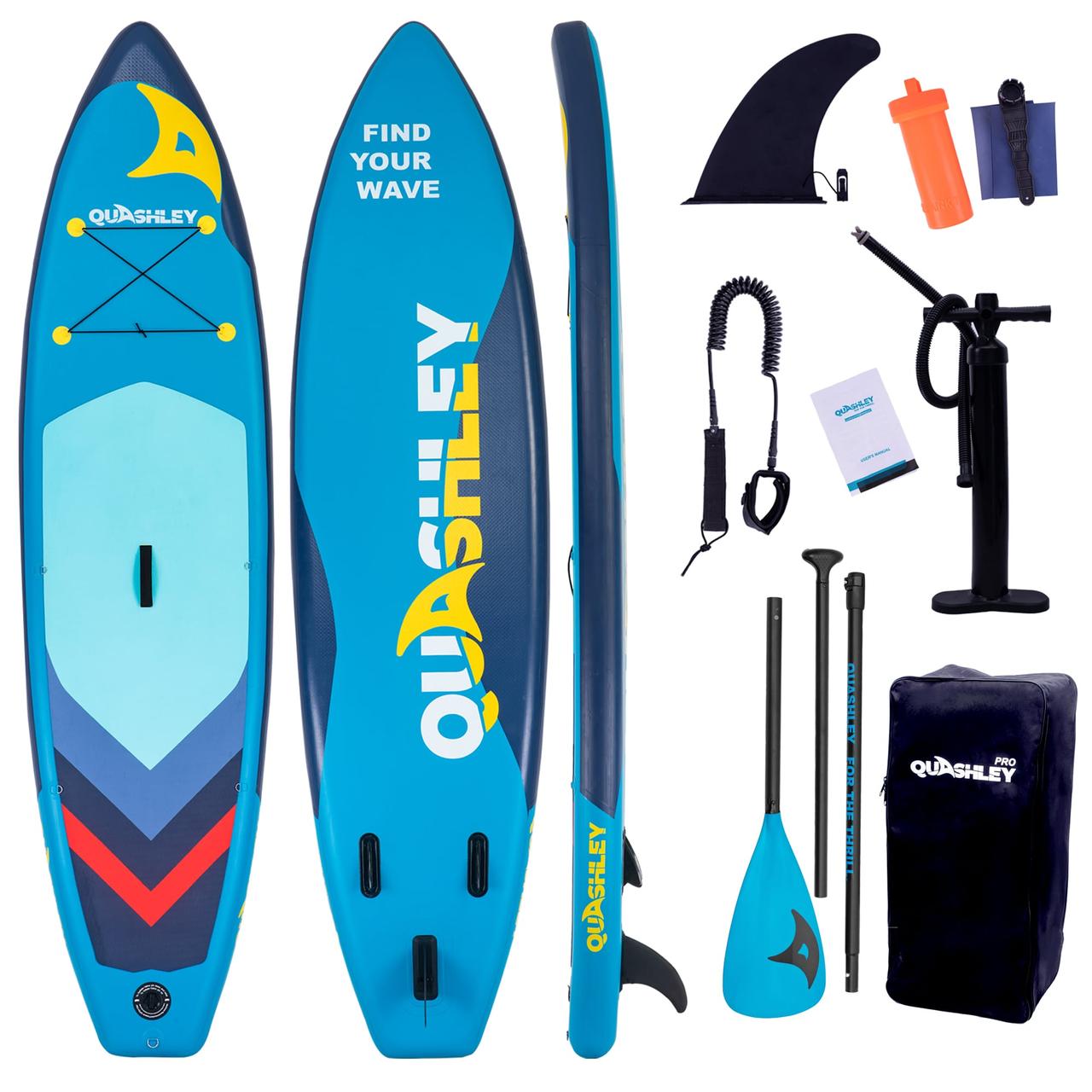 Надувна SUP дошка Hiwo Quashley BD синій колір Blue 11