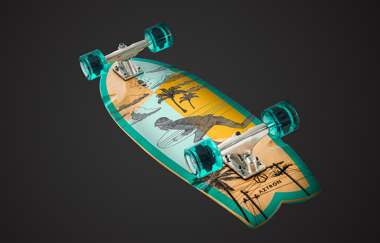 Скейтборд AZTRON STREET 31 Surfskate Board AK-302