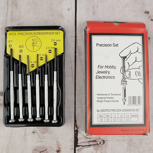 Купить Отвертки набор для ремонта часов и телефонов 6шт маленьких ...
