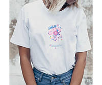 Жіноча футболка з квіткою