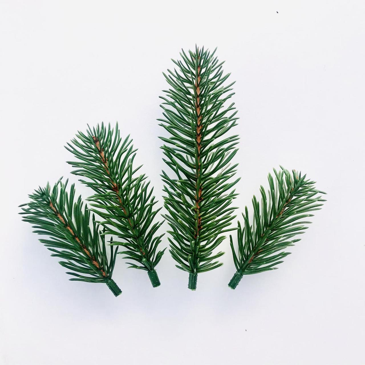 Искусственная хвоя, веточки ели для рукоделия (комплект 600 шт ...