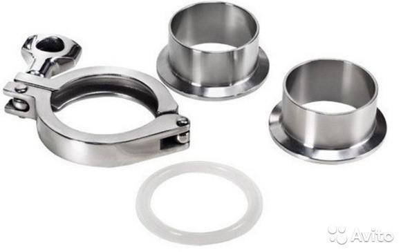 3" клампове з'єднання (sms76), фото 3