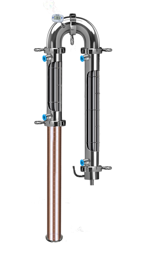 2" Магнум Турбо + мідна царга (Без куба) Бражна Колона