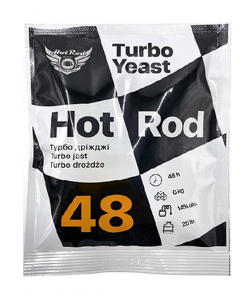 Спиртові турбо дріжджі HOT ROD 48, фото 1