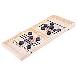 Настільна гра для двох — катапульта футбол/літаючий хокей Checkers Battle (AS-67832), фото 2