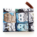 Сумка для покупок/шопер/тоут через плече складана котики (LB-67076), фото 4