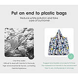 Сумка для покупок/шопер/тоут через плече складана котики (LB-67076), фото 8