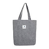 Сумка для покупок/шопер/тоут через плече 7 л вельветова VelvetBag сіра (LB-66121), фото 2