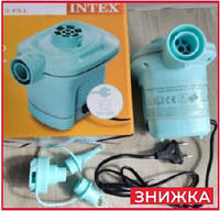 Електричний насос 220-240V для надувних виробів Intex