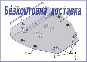 Захист двигуна Acura МDX (2006-2013)(Захист двигуна Акура МДХ) Кольчуга