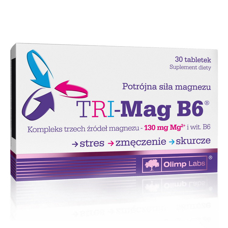 Магній та Вітамін В6 Olimp TRI-Mag B6 30 caps