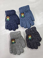 Детские тёплые перчатки мальчик 3 лет, дитячі рукавички