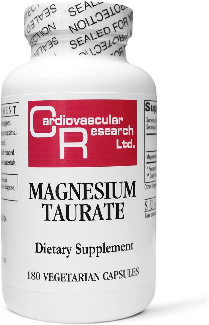 Cardiovascular Research Magnesium Taurate / Магній Таурат 125 мг 180 капсул