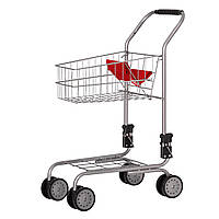 Детская тележка для супермаркета Carrello Trolley 9328B Red Красный