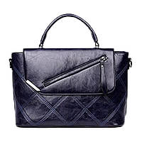 Стильная дизайнерская сумка на каждый день! Отличное качество материалов Синий