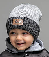 Дитяча шапка осінь весна розмір 44-48 6 6 9 12 18 місяців