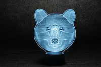 3D Светильник "Медведь"