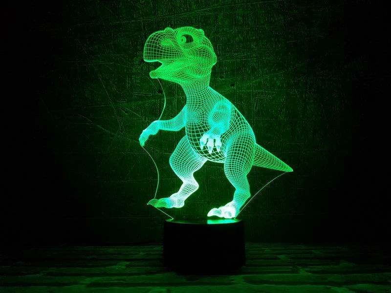3D Світильник "Дінозаврик"