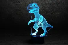 3D Світильник "Дінозаврик", фото 2