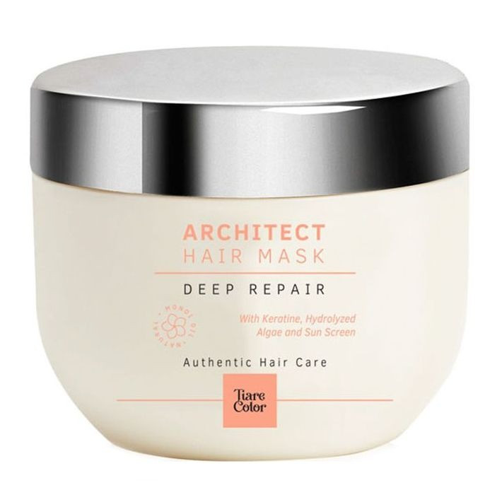 Інтенсивна відновлююча маска для пошкодженого волосся Tiare Color Architect Mask Deep Repair, 500мл