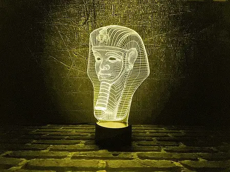 3D Світильник "Тутанхамон", фото 2