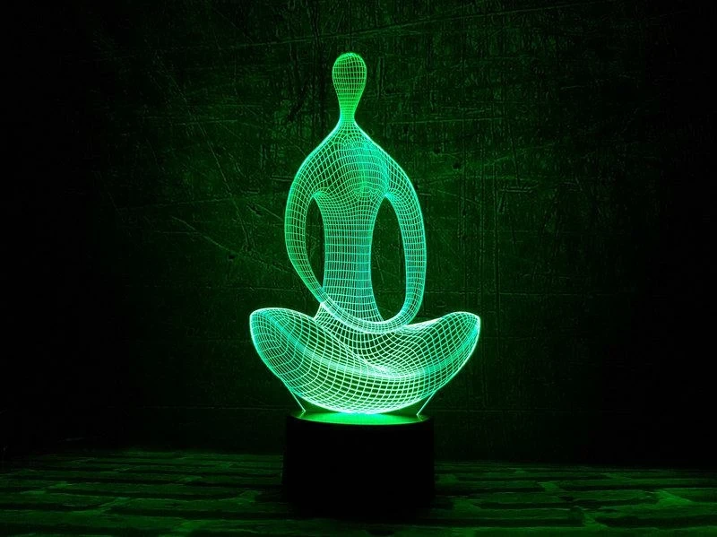 3D Світильник "Медитація"