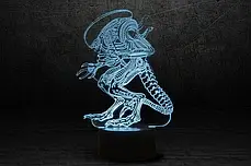 3D Світильник "Чужий", фото 2