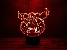 3D Світильник "Супермен", фото 2