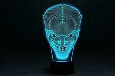 3D Світильник "Джокер", фото 2