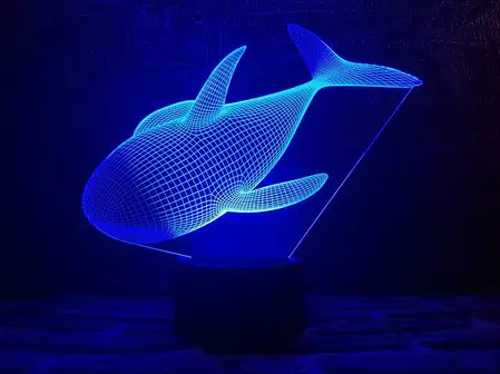 3D Світильник "Касатка", фото 1