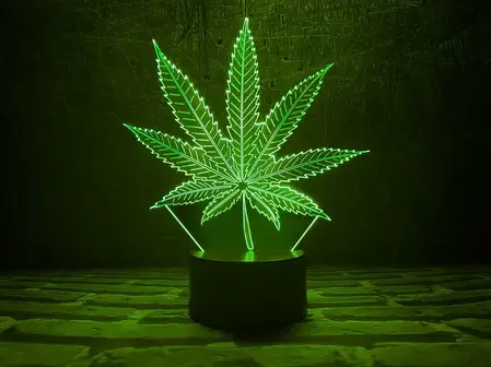 3D Світильник "Листок", фото 1