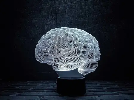 3D Світильник "Мозок", фото 1